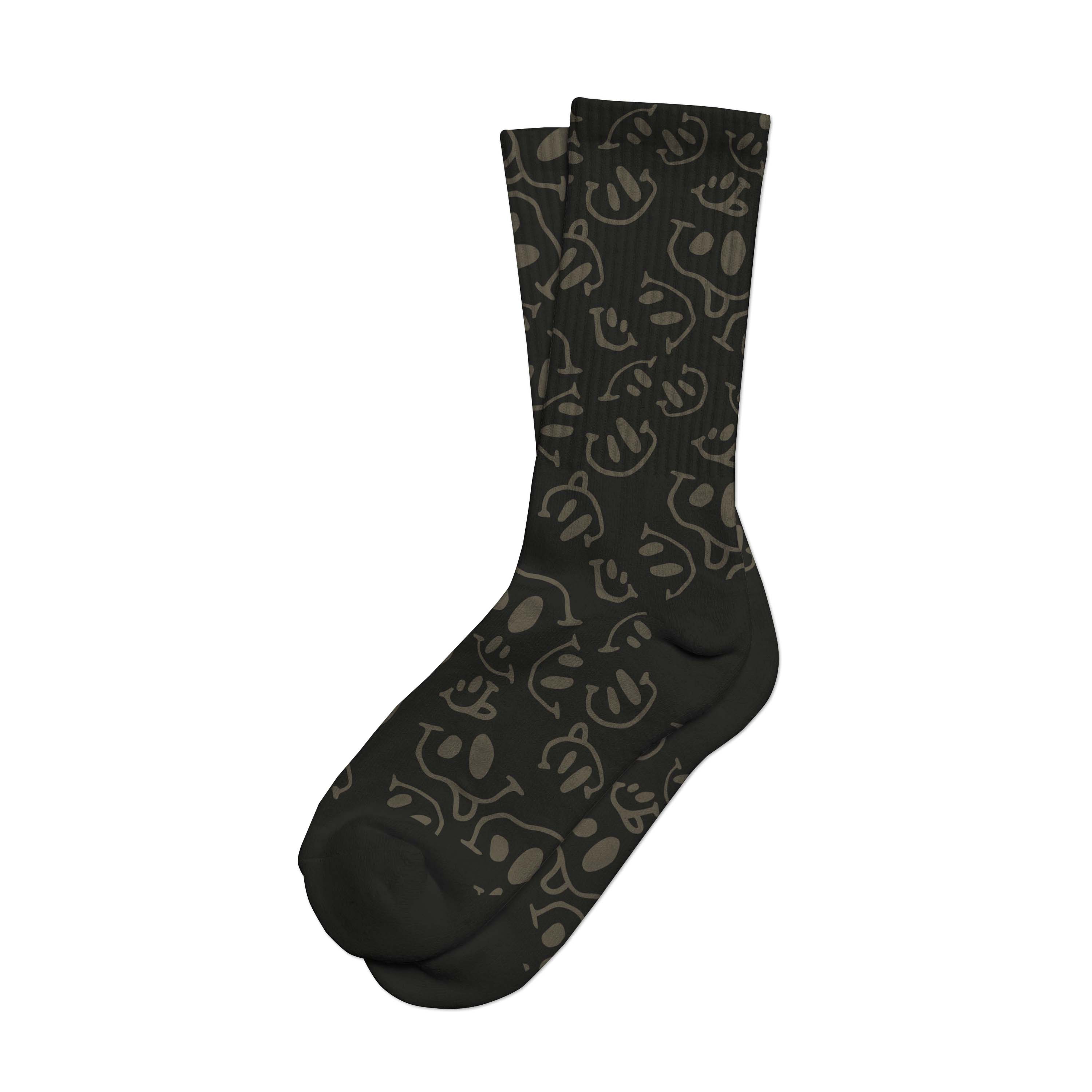 Socksmith Crinkle Cut - Black - Socks