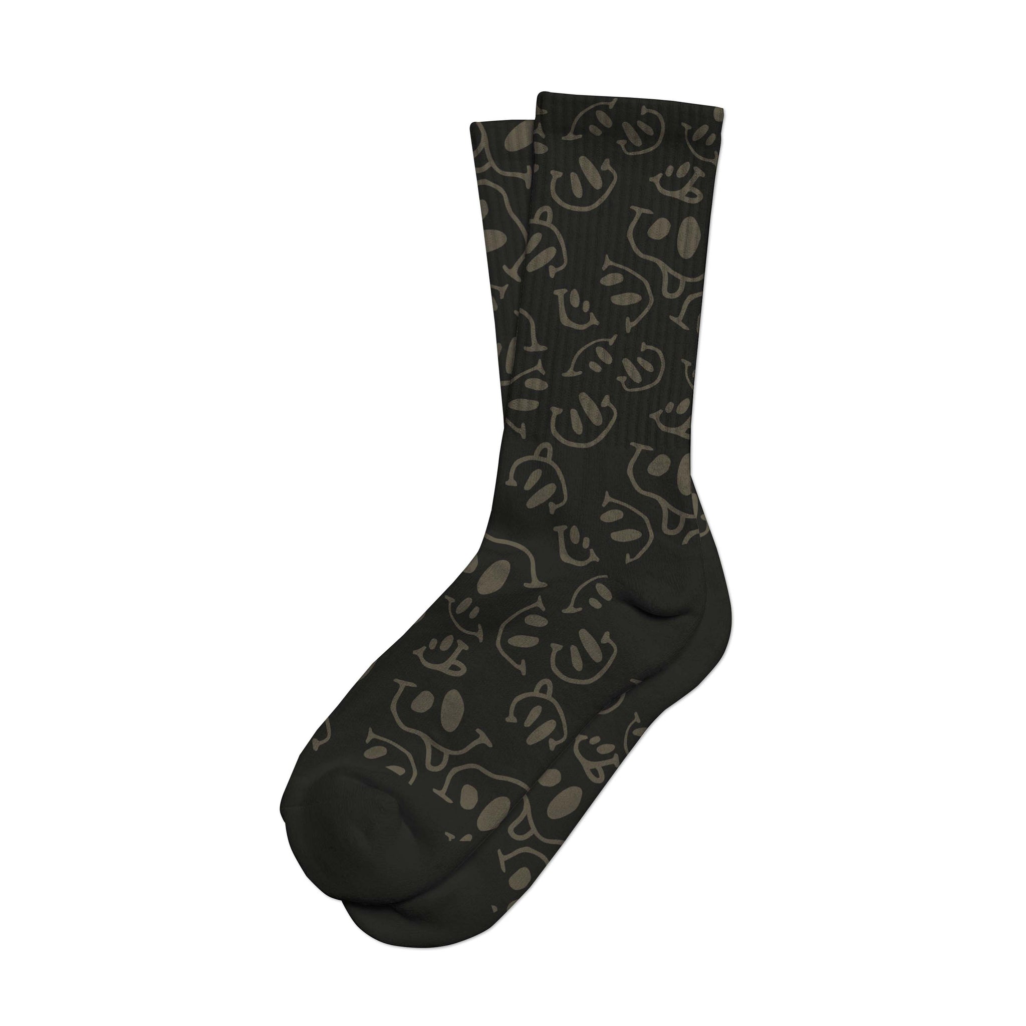 All Smiles Socks - Black - Bittersweet