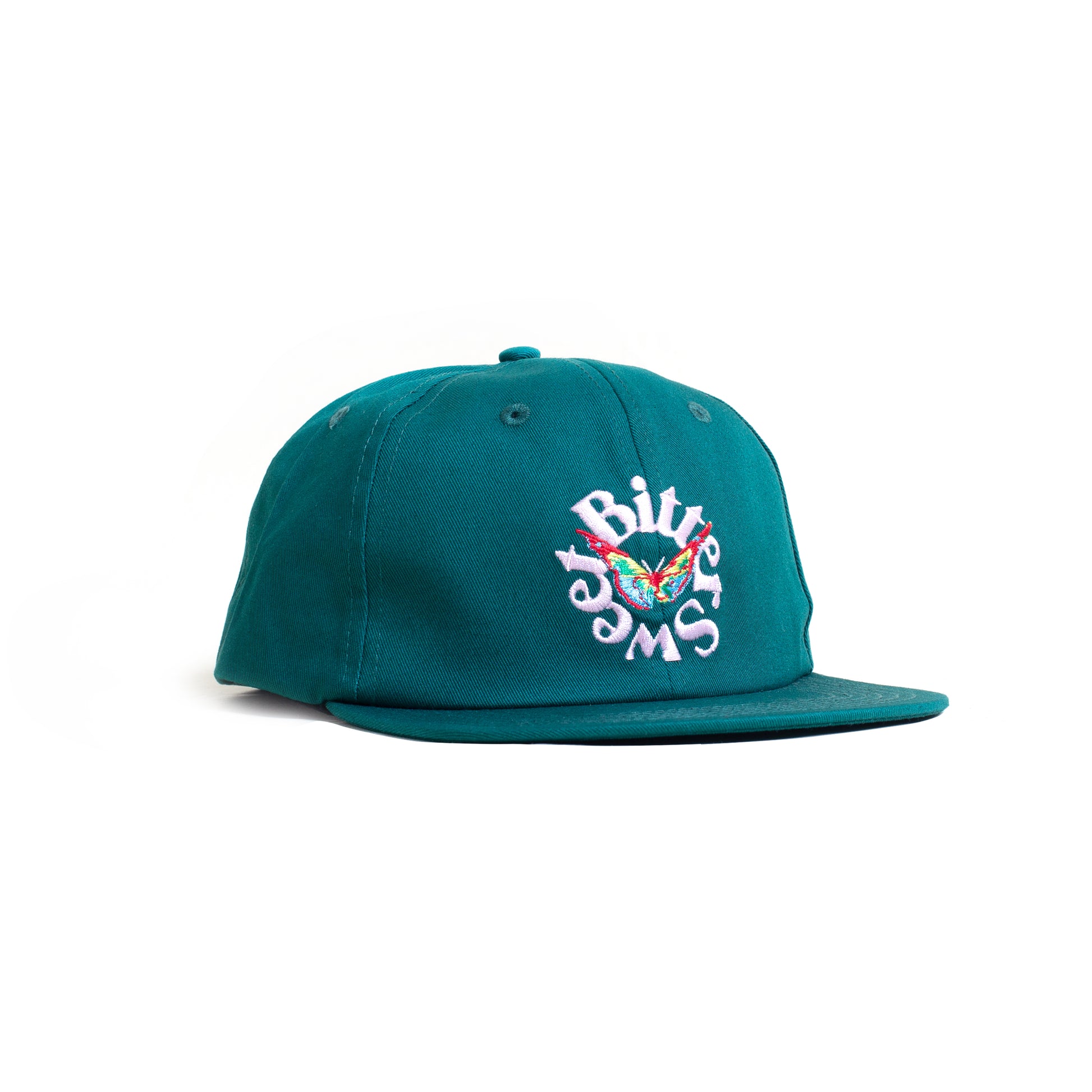 Comes Around Logo Snapback - Hunter Green - Bittersweet