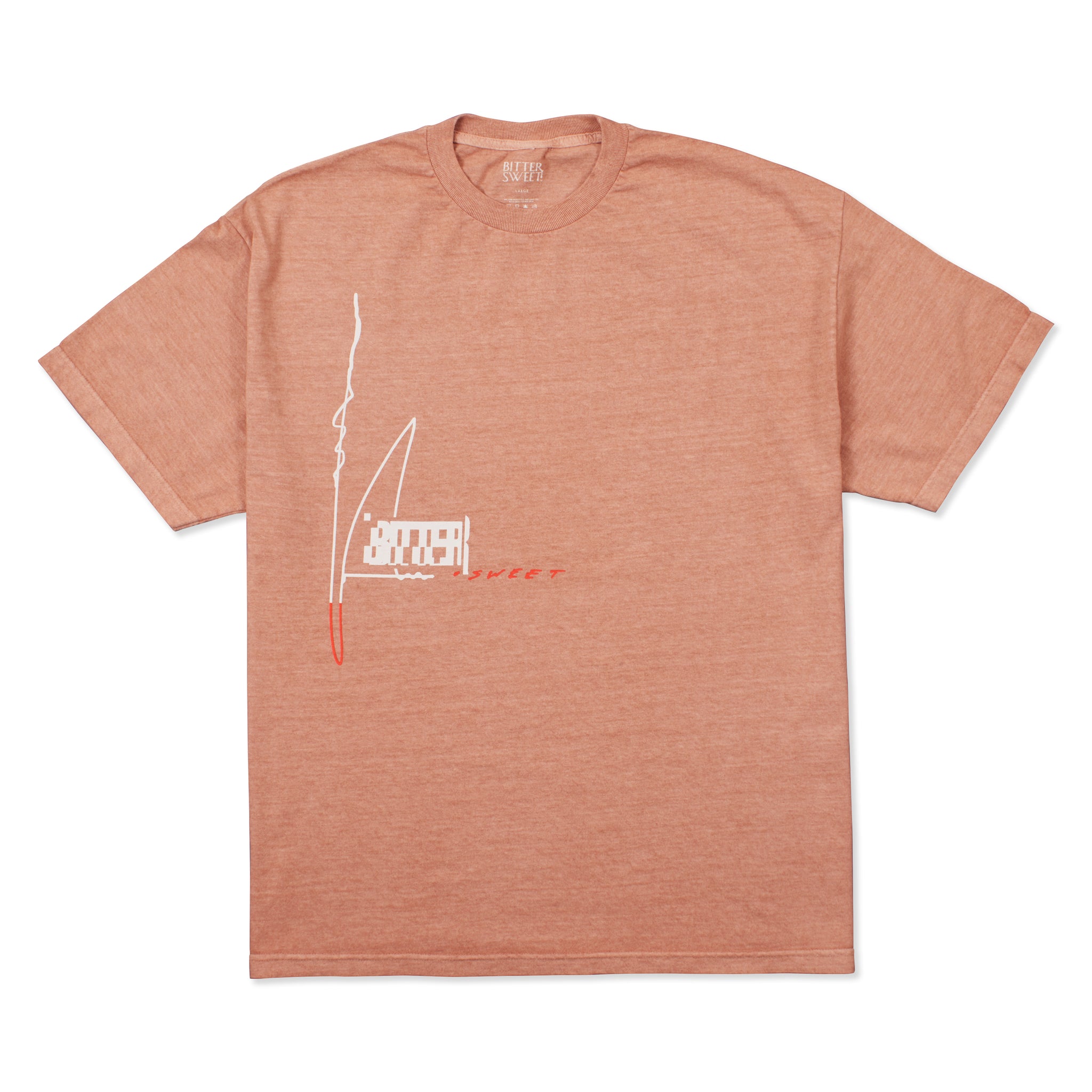 Memory Loss Tee - Coral - Bittersweet