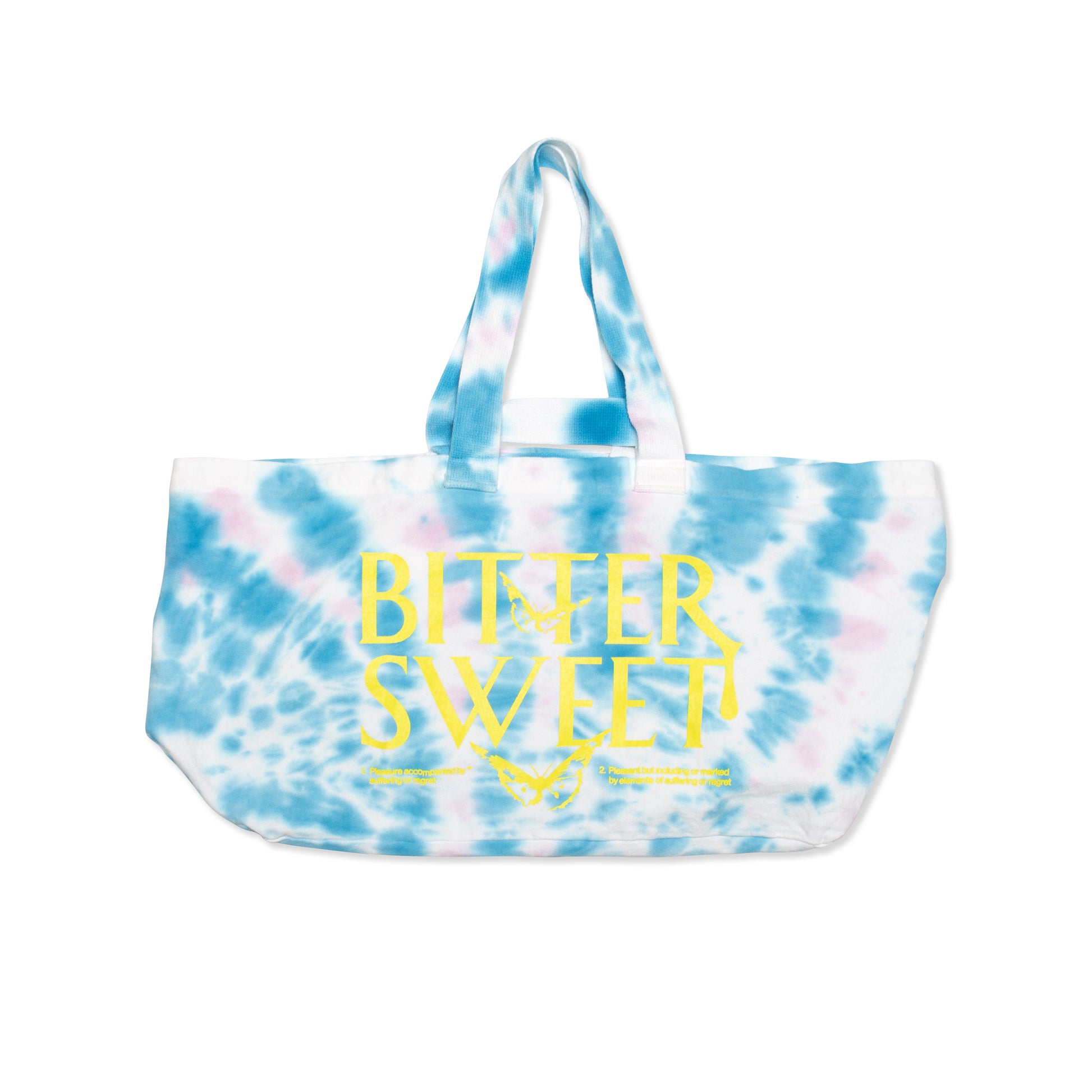 Outbreak Oversized Tote Bag - Light Tie Dye - Bittersweet