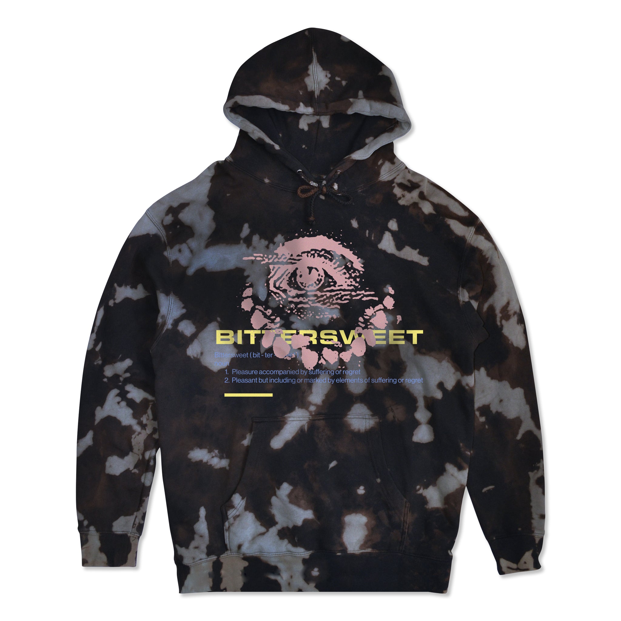 Overbite Hoodie - Tie Dye - Bittersweet